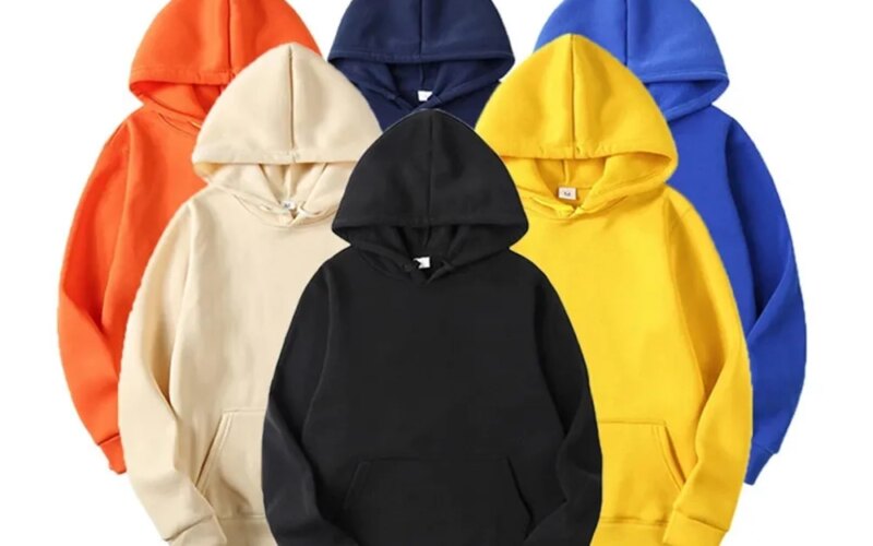 2024 NEW Fashion Brand Men’s Hoodies New Spring Autumn Casual Hoodies Sweatshirts Men’s Top Solid Color Hoodies Sweatshirt Male