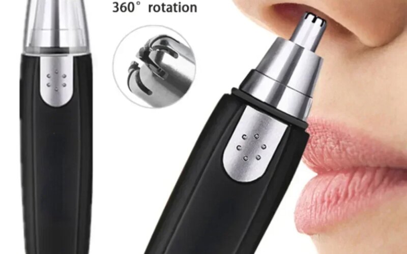 Electric Nose Hair Trimmer Unisex Implement Shaver Clipper Neck Hair Cutter Electric Shaving Tool Portable Clean Trimer