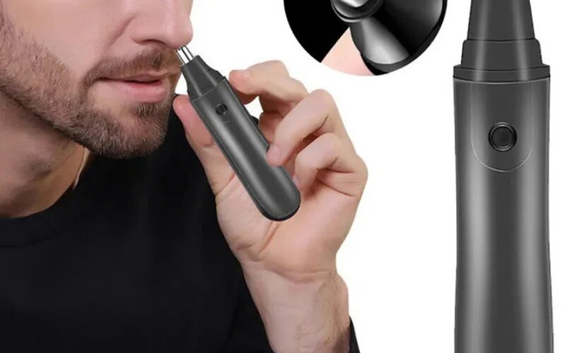 Electric Nose Hair Trimmer for Men Usb Rechargeable Professional Removal Clipper Implement Shaver Nose Trimmer