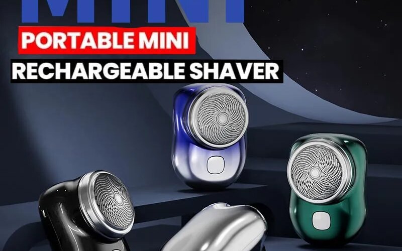 Mini Electric Travel Shaver For Men Pocket Size Washable Rechargeable Portable Painless Cordless Trimmer Knive Face Beard Razor