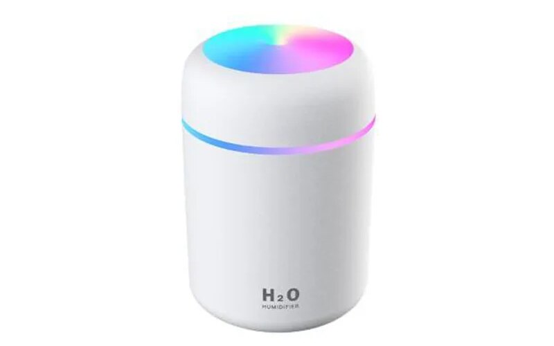 Mini LED Light Cool Mist Fogger Humidificador USB Rechargeable Air Aroma Essential Oil Diffuser Car Humidifiers