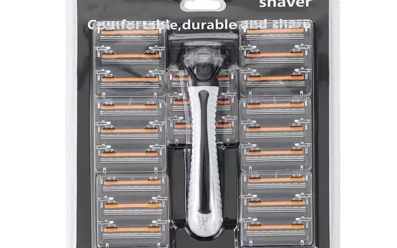 Shaver Brand New Design Men Razor Shaving Three Layer Shaver Reusable Razor Imported Blade Multi Tool Head Change