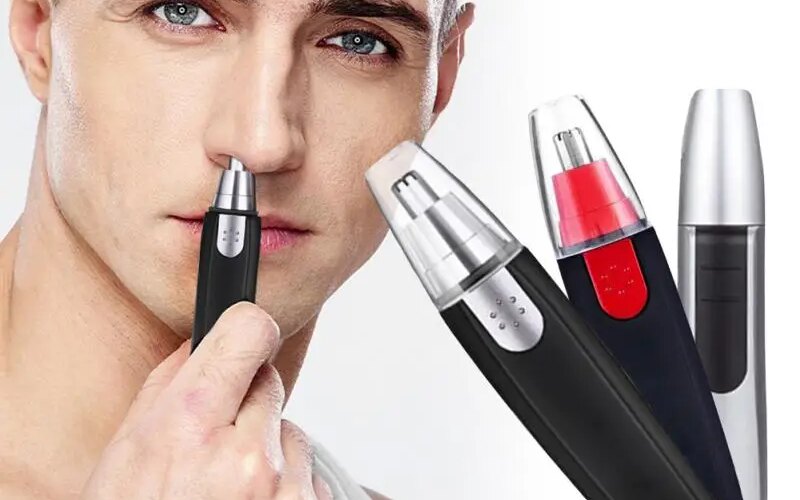 Trimmer Electric Nose Hair Trimmer Mini Portable Ear Trimmer For Men And Women Nose Hair Shaver Waterproof Safe Clean Washable