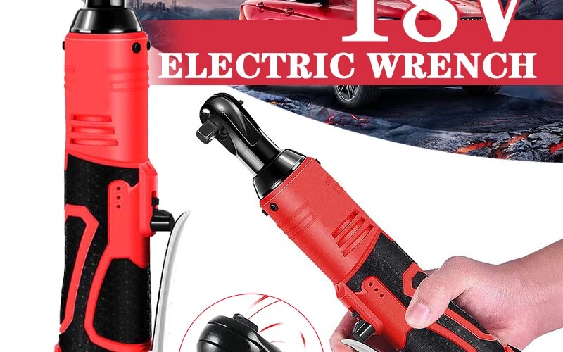 12V/18V Electric Impact Wrench Cordless Rechargeable Screwdriver 3/8 Inch Right Angle Ratchet Wrenches Driver Drill Power Tool