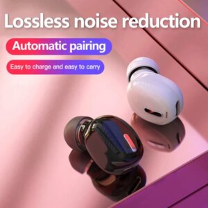 1pc Wireless Bluetooth-compatible 5.0 Earphone In Ear Sport With Mic Handsfree Headset For Samsung Huawei All Phone Headphones