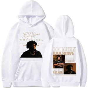 2023 Rod Wave Tour Nostalgia Hip Hop Music Hoodie Man Woman Pullover Sweatshirt Fans Gift Casual Hoodies Tops