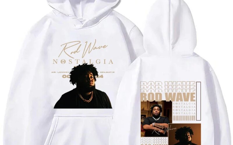 2023 Rod Wave Tour Nostalgia Hip Hop Music Hoodie Man Woman Pullover Sweatshirt Fans Gift Casual Hoodies Tops