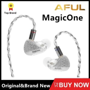 AFUL MagicOne Single BA Driver in-Ear Monitors, 1BA IEMs Balanced Armature Earphones with SE-Math Acoustic Technology