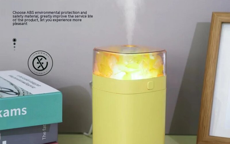 Large Capacity Air Humidifier Rechargeable 300mAh Battery Aromatherapy Essential Oil Diffuser USB Sprayer Home LED Light