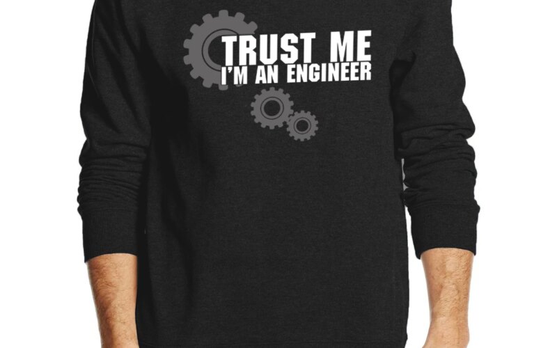 Trust Me I’m An Engineer 2023 fashion autumn winter men sweatshirt hoodies streetwear tracksuit  brand clothing high quality