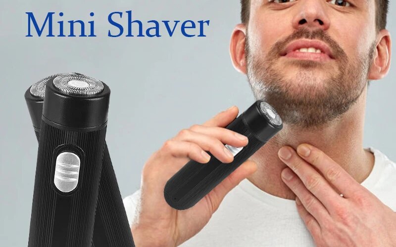 XIAOMI Mini Electric Travel Shaver Painless Cordless Trimmer Knive Face Beard Razor Hair Trimmers Rechargeable Shaver For Men