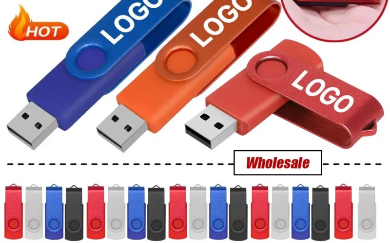 (free custom logo)USB2.0 flash drive bulk pen drive pendrive flash memory stick waterproof 64gb 128gb 32gb 16gb gift 100pcs/lot